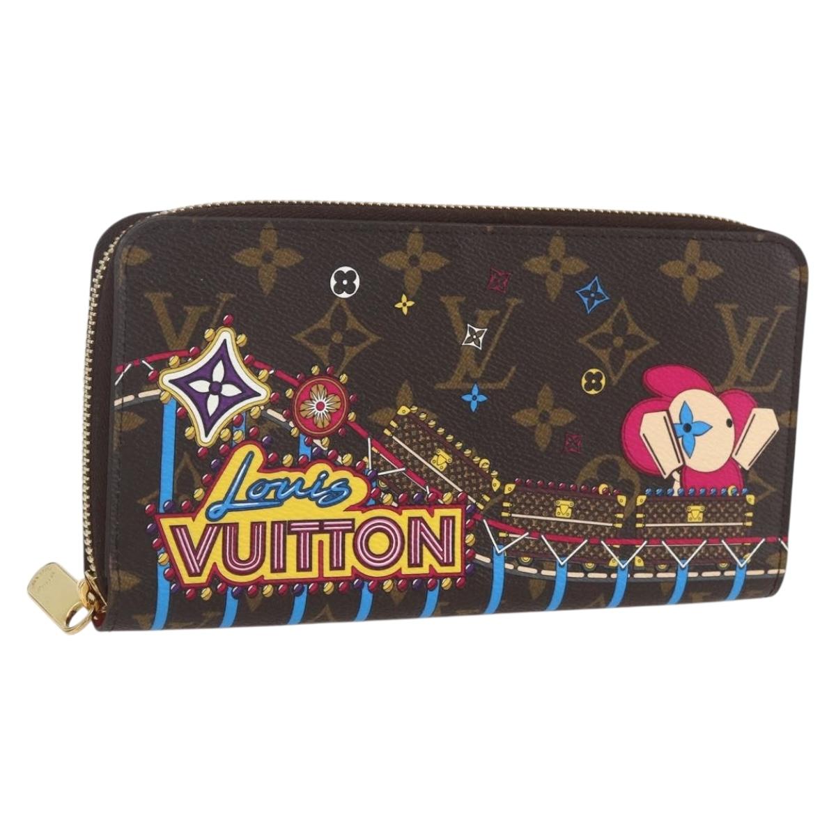 LOUIS VUITTON Monogram Vivienne Zippy Wallet Long Wallet M69750 Auth 168259SAM