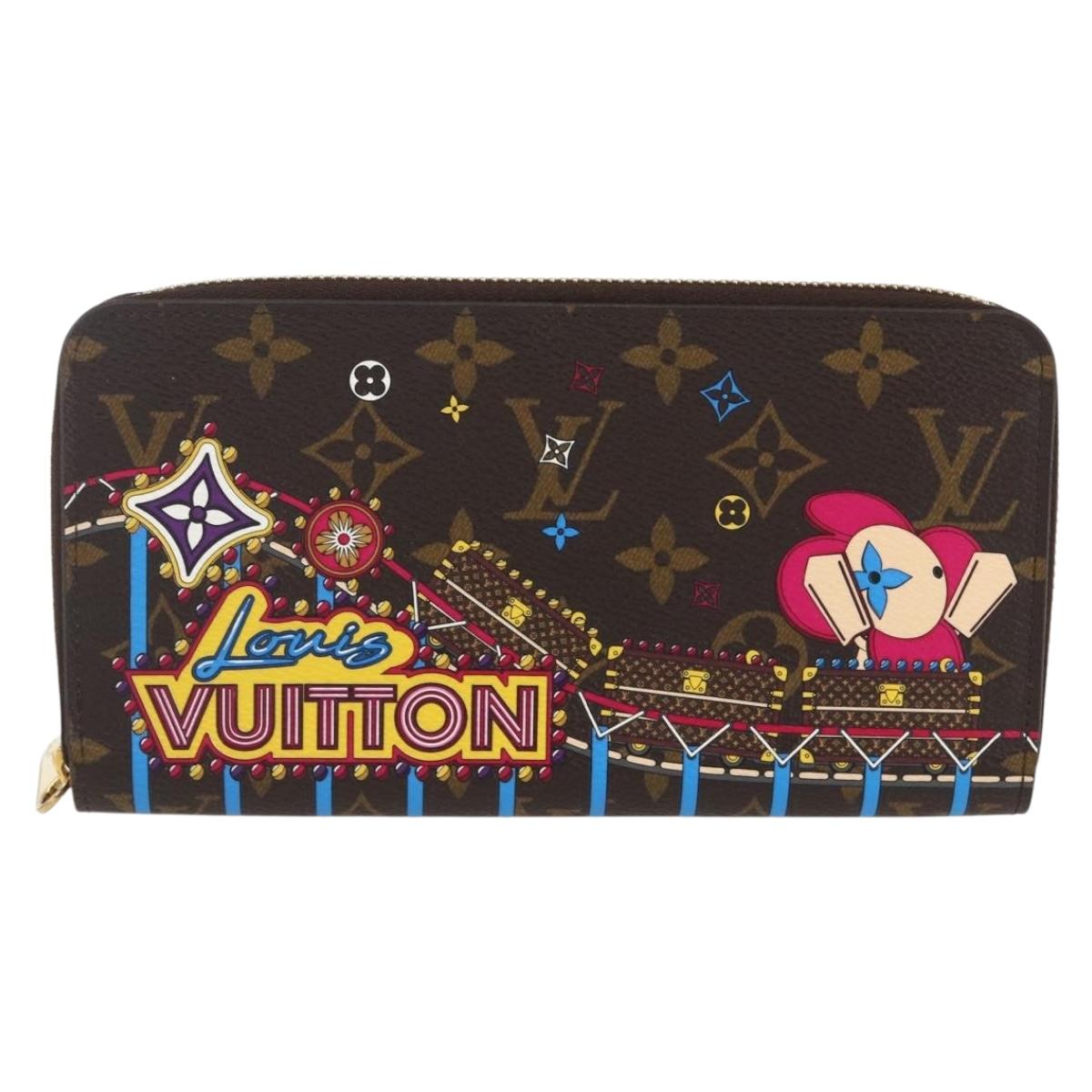 LOUIS VUITTON Monogram Vivienne Zippy Wallet Long Wallet M69750 Auth 168259SAM