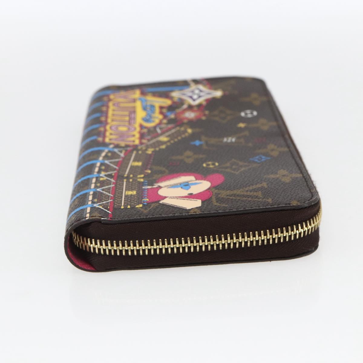LOUIS VUITTON Monogram Vivienne Zippy Wallet Long Wallet M69750 Auth 168259SAM