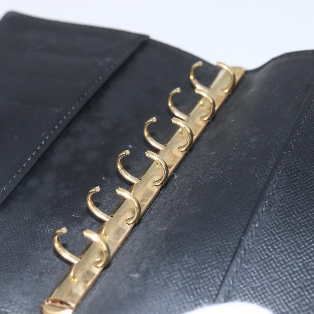 LOUIS VUITTON Epi Agenda PM Day Planner Cover Blue R20055 LV Auth 168266
