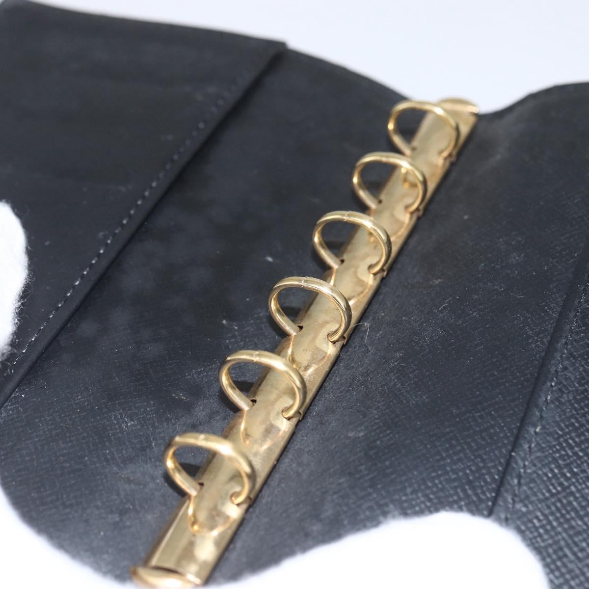 LOUIS VUITTON Epi Agenda PM Day Planner Cover Blue R20055 LV Auth 168266