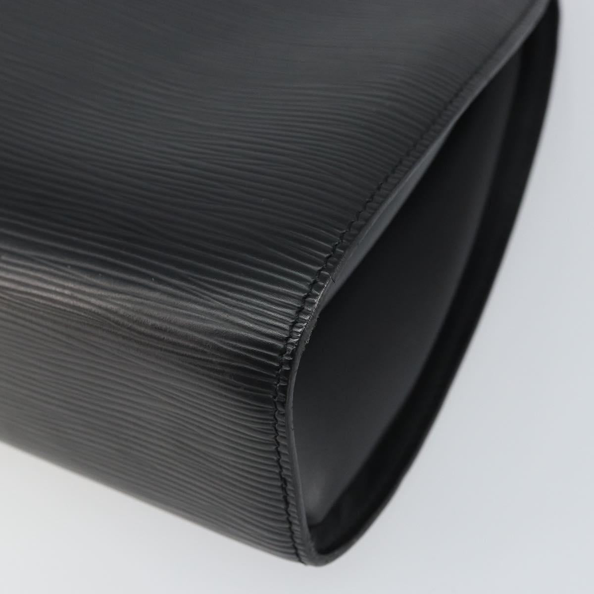 LOUIS VUITTON Epi Dauphine GM Cosmetic Pouch Black M48432 LV Auth 168282