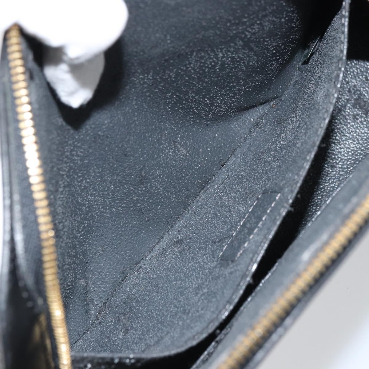LOUIS VUITTON Epi Dauphine GM Cosmetic Pouch Black M48432 LV Auth 168282