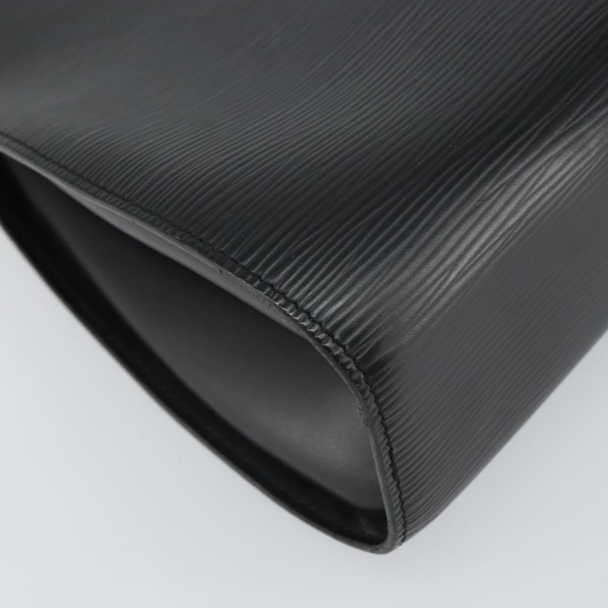 LOUIS VUITTON Epi Dauphine GM Cosmetic Pouch Black M48432 LV Auth 168282