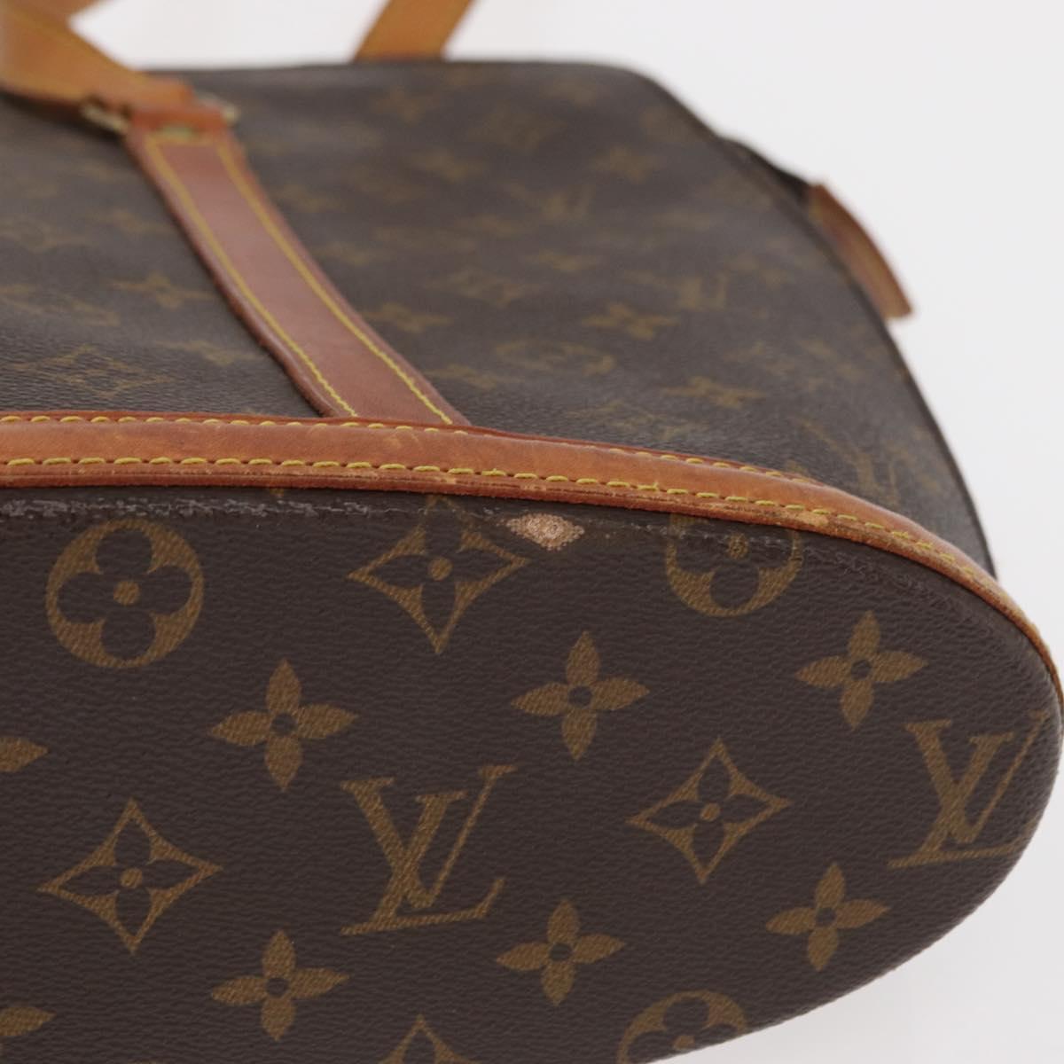 LOUIS VUITTON Monogram Babylone Tote Bag M51102 LV Auth 168288