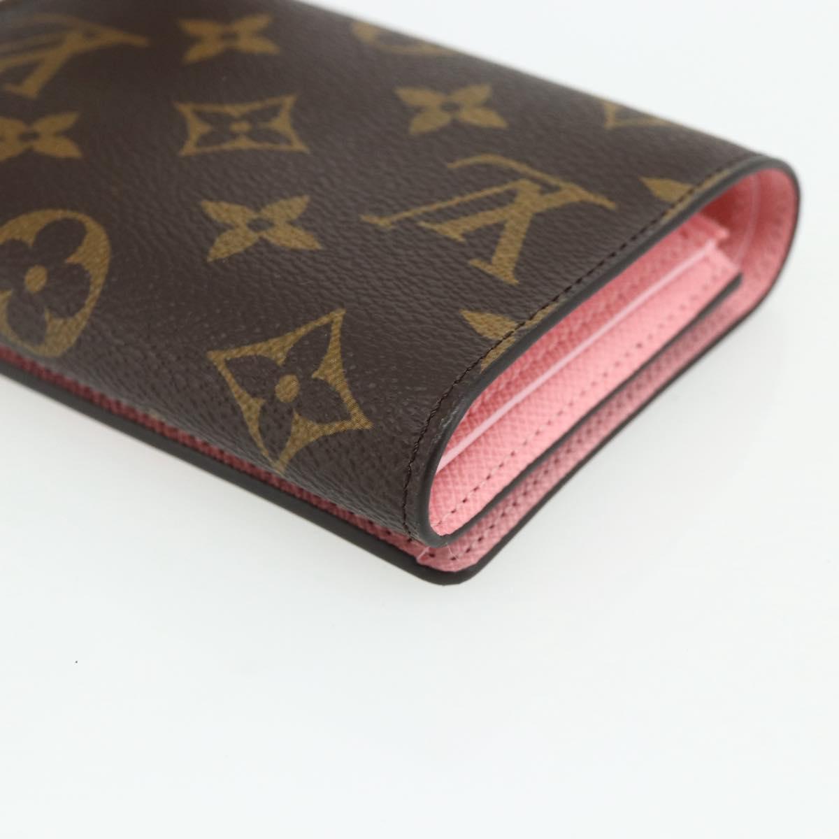 LOUIS VUITTON Monogram Vivienne Portefeuille Victorine Pink M69754 Auth 168298M