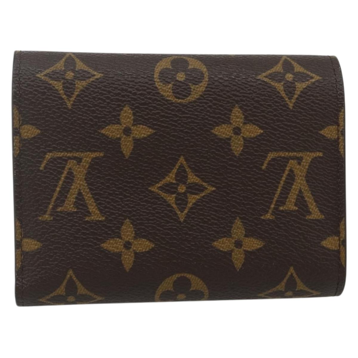 LOUIS VUITTON Monogram Vivienne Portefeuille Victorine Pink M69754 Auth 168298M