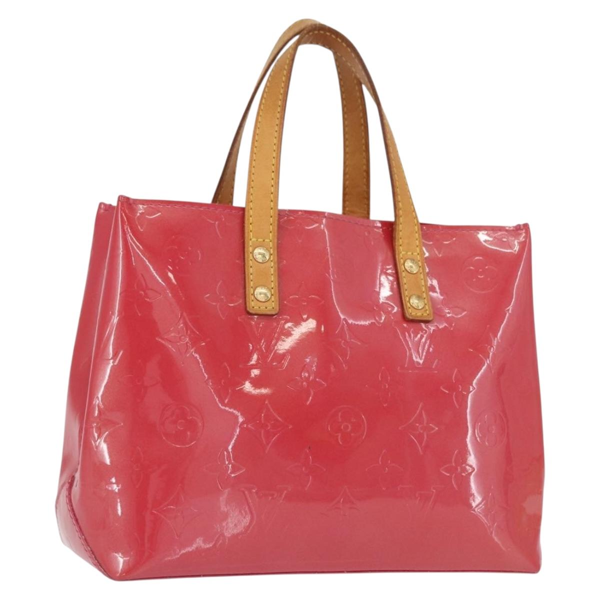 LOUIS VUITTON Monogram Vernis Reade PM Hand Bag Fran Boise M9132F LV Auth 168344
