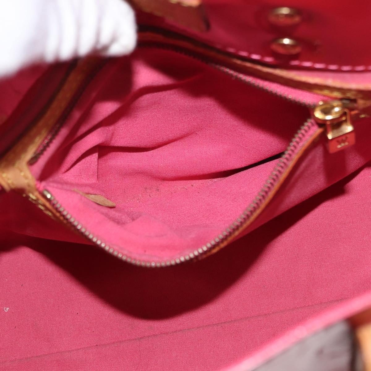 LOUIS VUITTON Monogram Vernis Reade PM Hand Bag Fran Boise M9132F LV Auth 168344