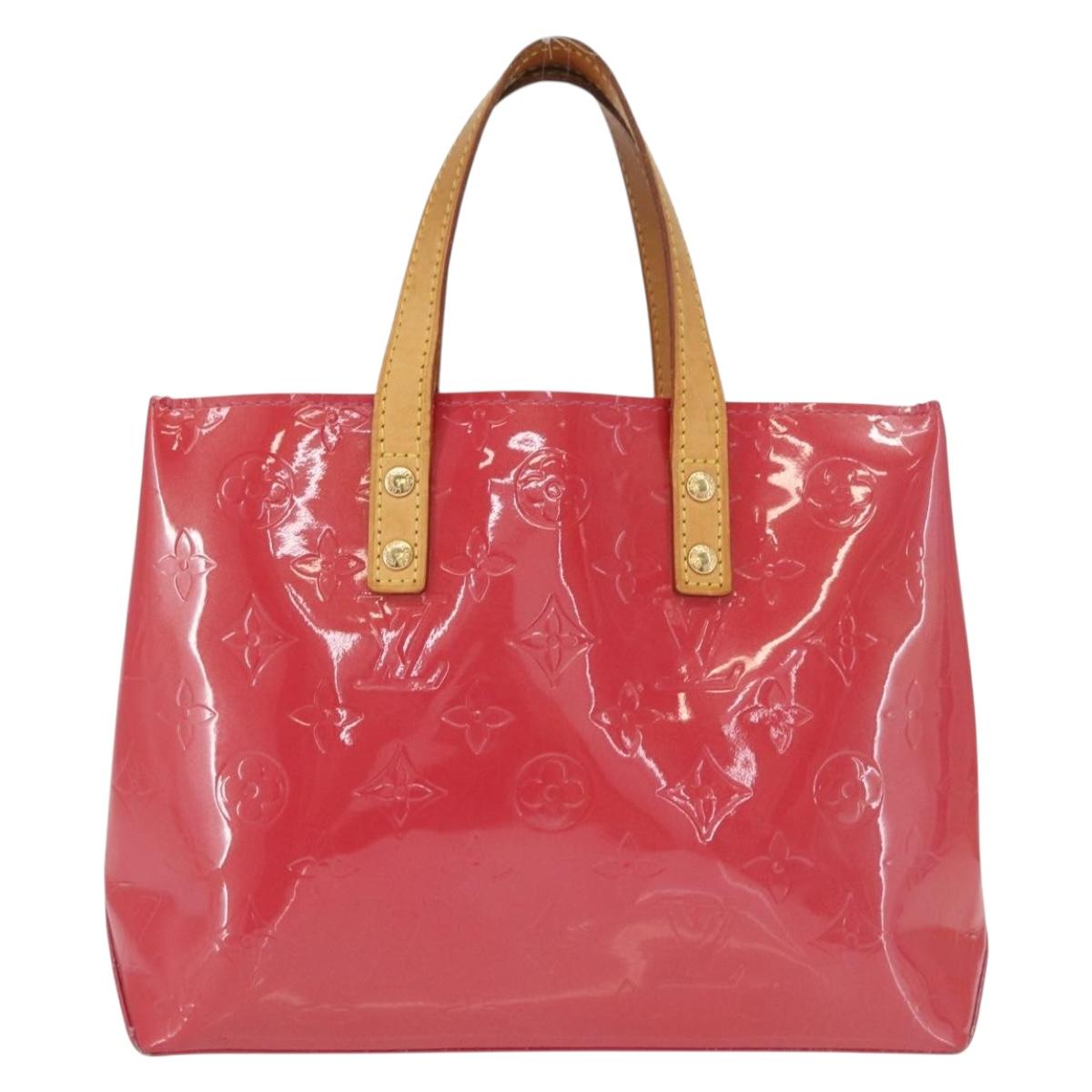 LOUIS VUITTON Monogram Vernis Reade PM Hand Bag Fran Boise M9132F LV Auth 168344