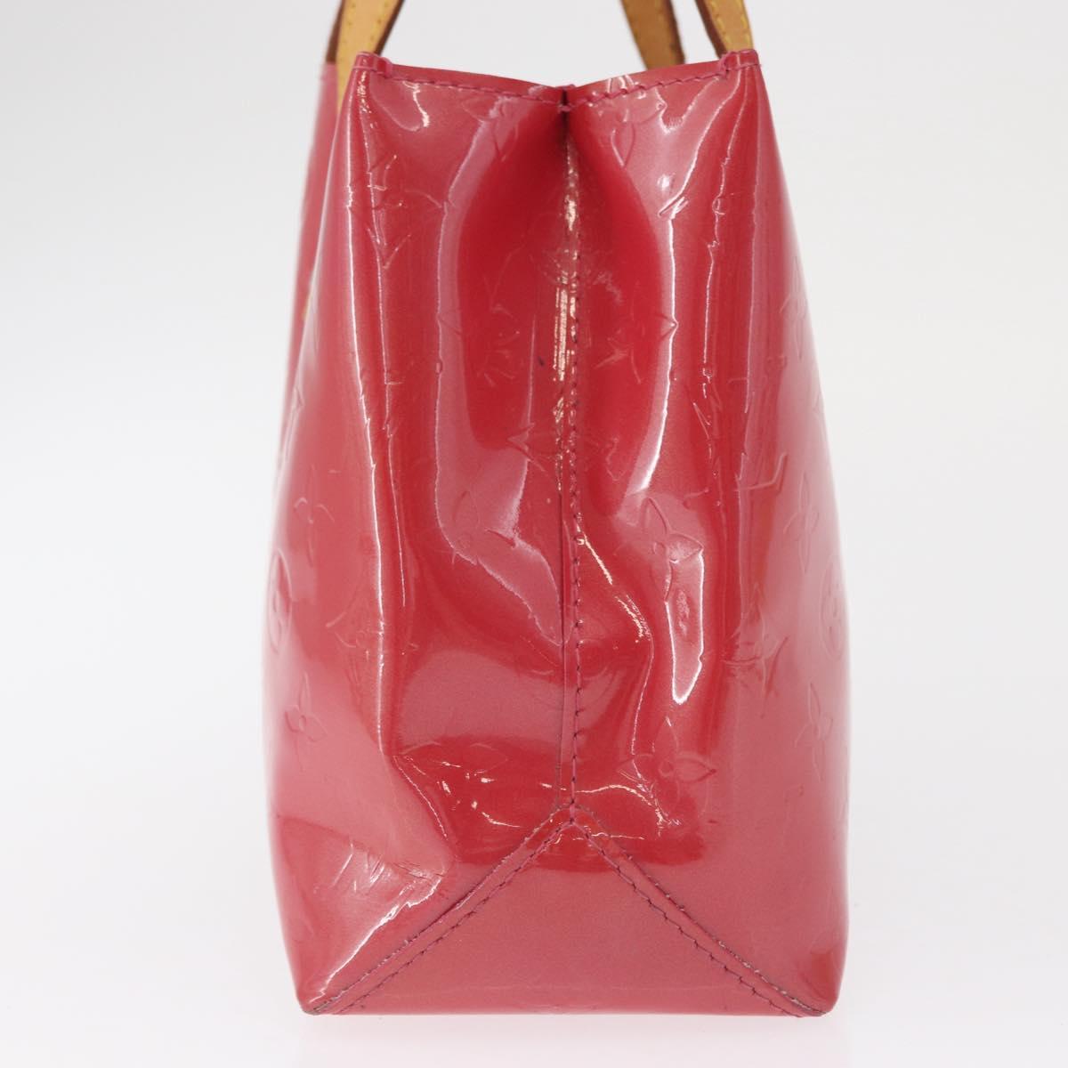 LOUIS VUITTON Monogram Vernis Reade PM Hand Bag Fran Boise M9132F LV Auth 168344