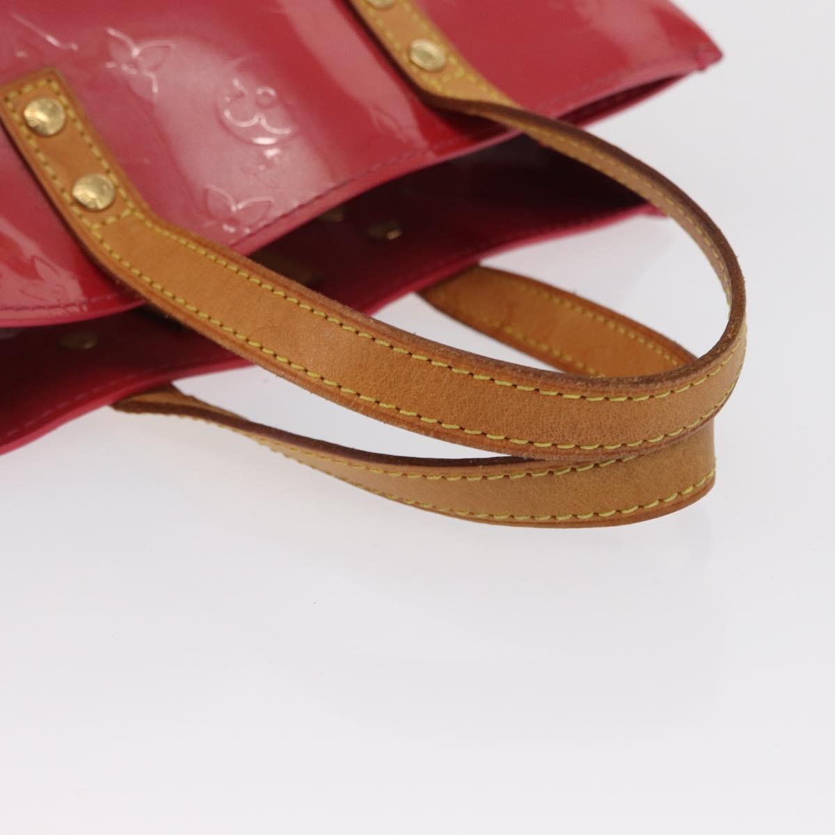 LOUIS VUITTON Monogram Vernis Reade PM Hand Bag Fran Boise M9132F LV Auth 168344
