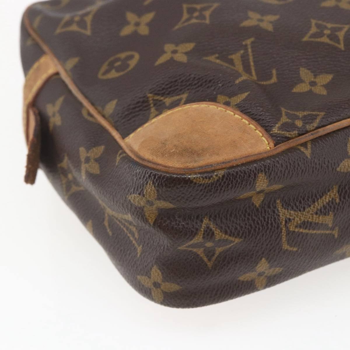 LOUIS VUITTON Monogram Compiegne 28 Clutch Bag M51845 LV Auth 168345