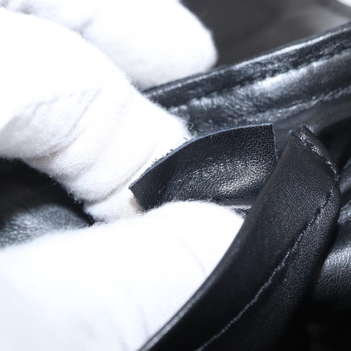 LOUIS VUITTON Monogram Velours Irvine Hand Bag Black M92733 LV Auth 168356SAV