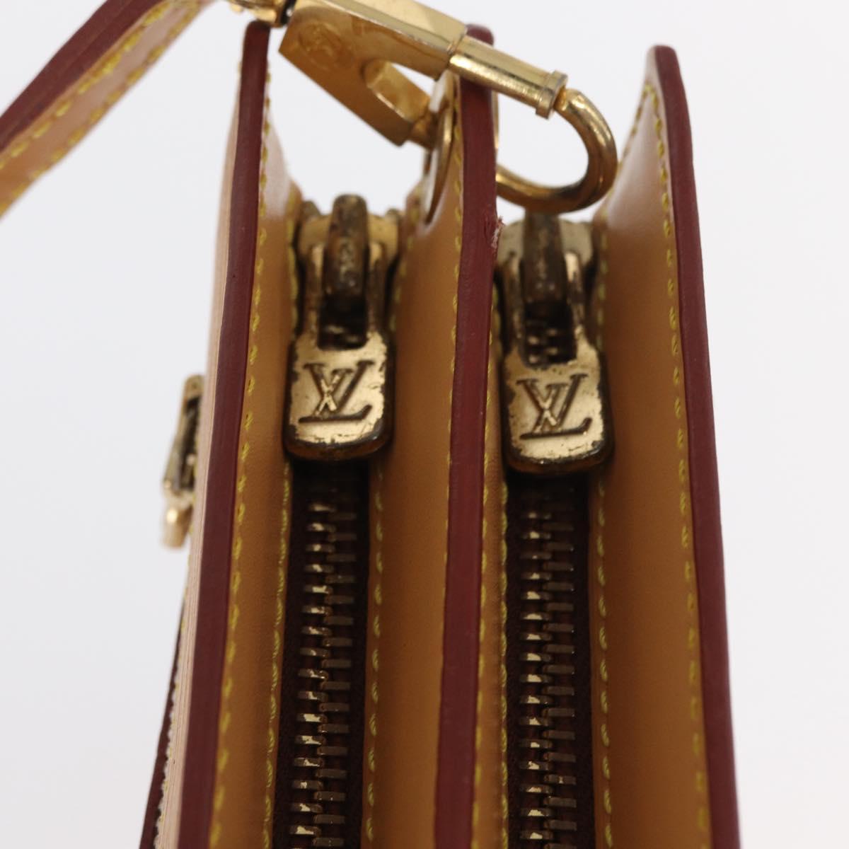 LOUIS VUITTON Epi Angian Shoulder Bag Beige M52116 LV Auth 168364