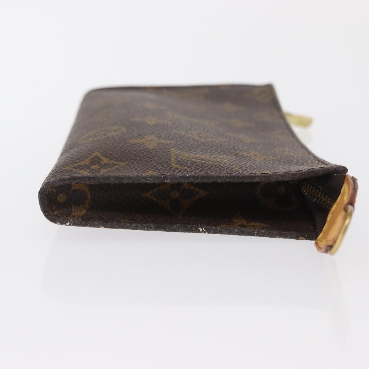 LOUIS VUITTON Monogram Bucket GM Accessory Pouch LV Auth 168367