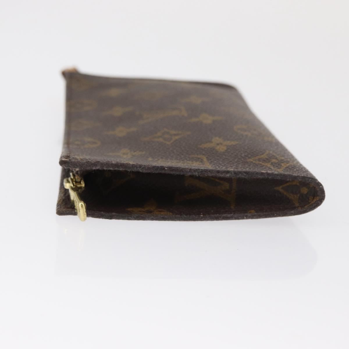 LOUIS VUITTON Monogram Bucket GM Accessory Pouch LV Auth 168367
