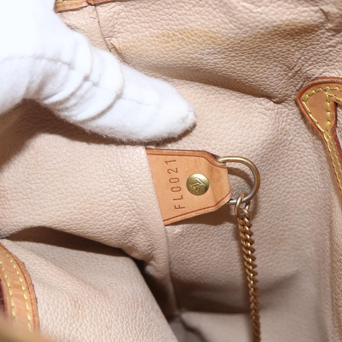 LOUIS VUITTON Monogram Bucket GM Shoulder Bag M42236 LV Auth 168368