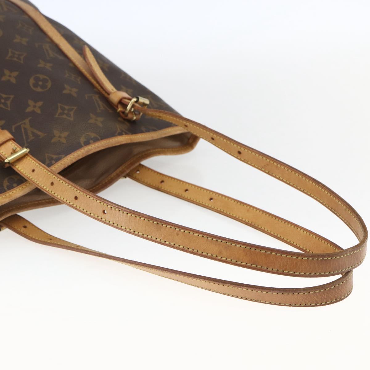 LOUIS VUITTON Monogram Bucket GM Shoulder Bag M42236 LV Auth 168368