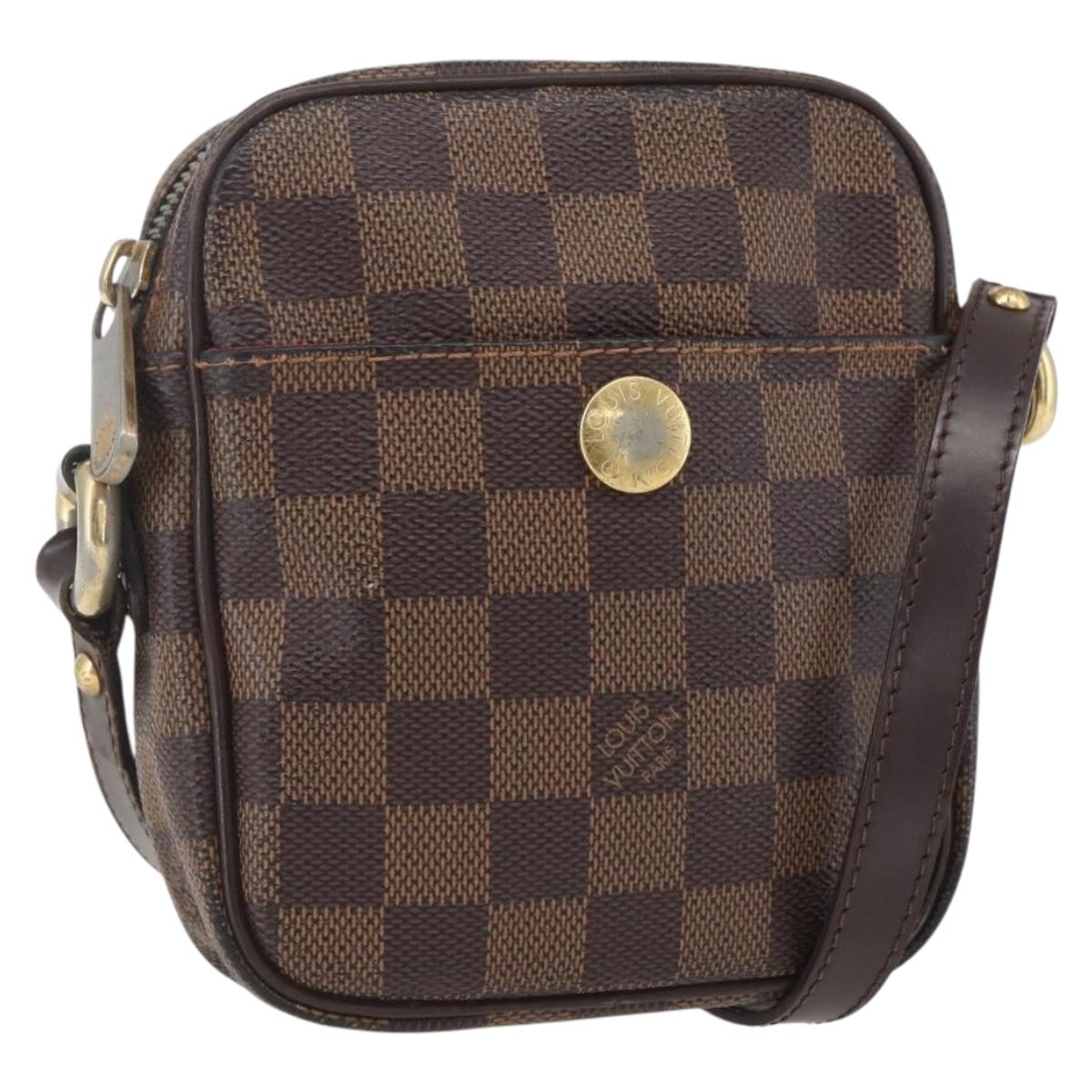 LOUIS VUITTON Damier Ebene Lift Shoulder Bag N60009 LV Auth 168376A