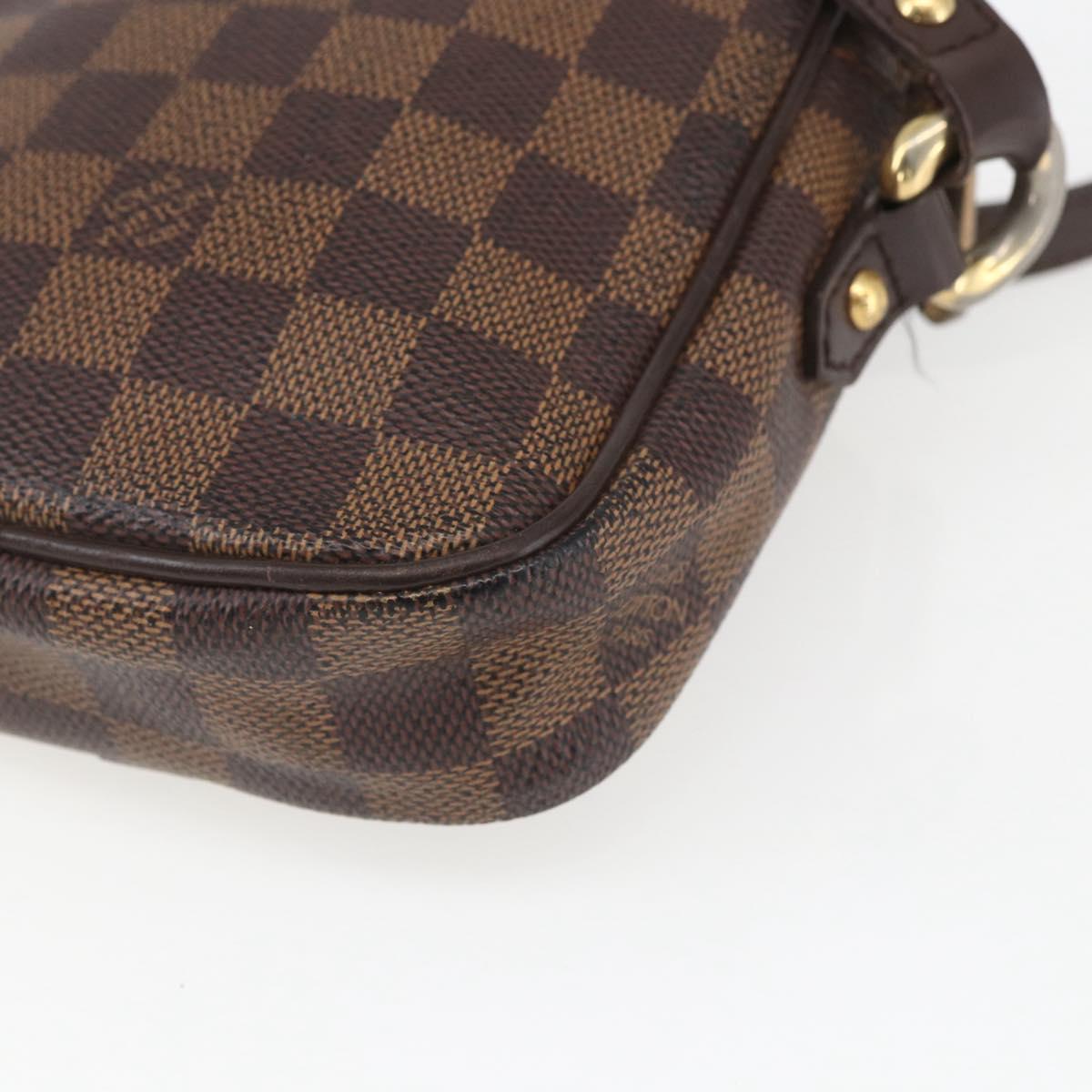 LOUIS VUITTON Damier Ebene Lift Shoulder Bag N60009 LV Auth 168376