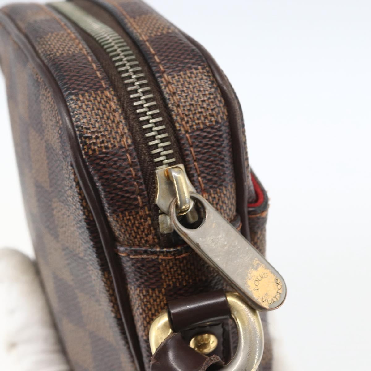 LOUIS VUITTON Damier Ebene Lift Shoulder Bag N60009 LV Auth 168376