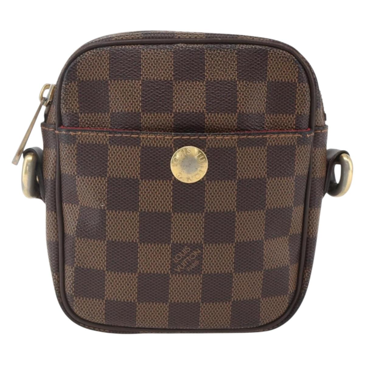LOUIS VUITTON Damier Ebene Lift Shoulder Bag N60009 LV Auth 168376A