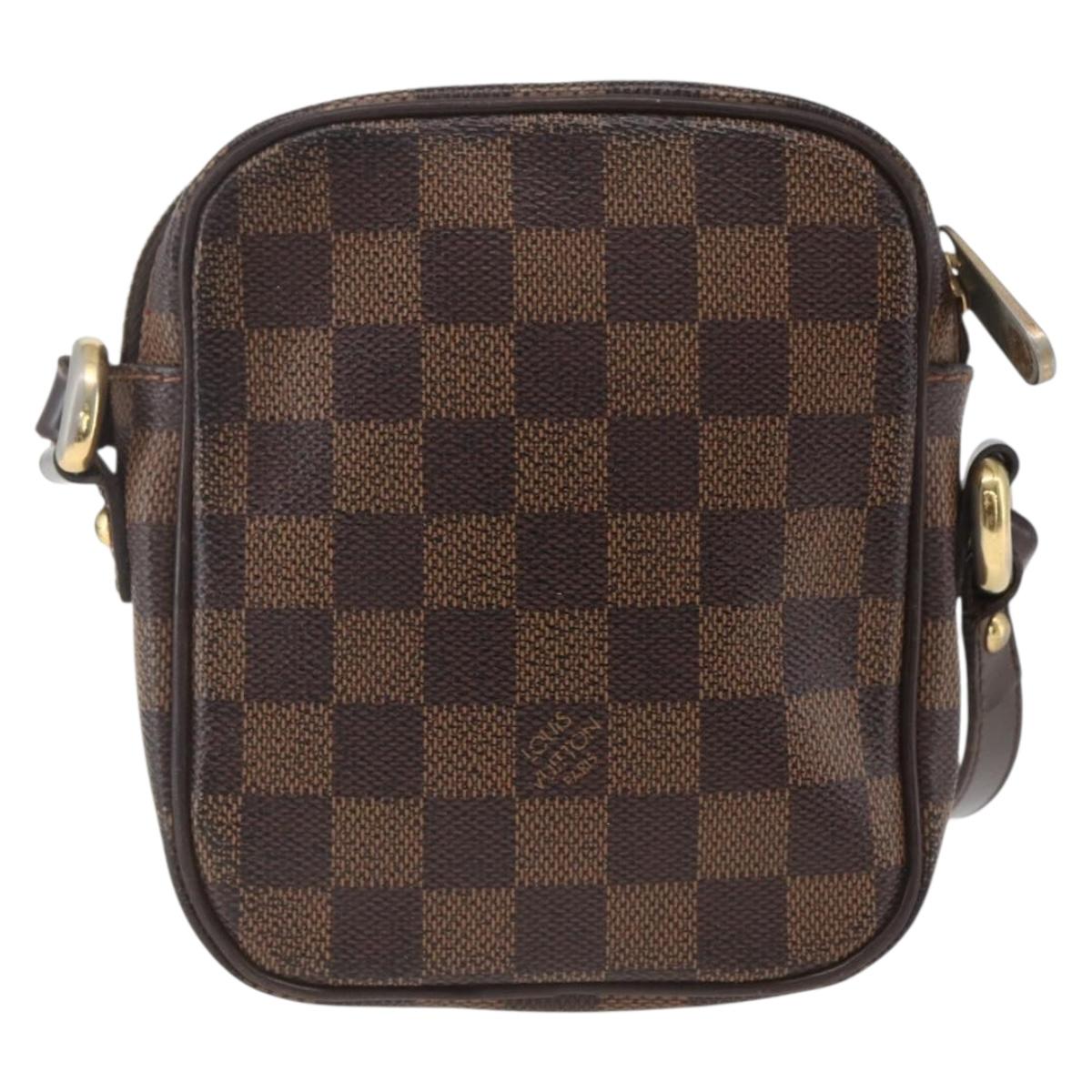 LOUIS VUITTON Damier Ebene Lift Shoulder Bag N60009 LV Auth 168376