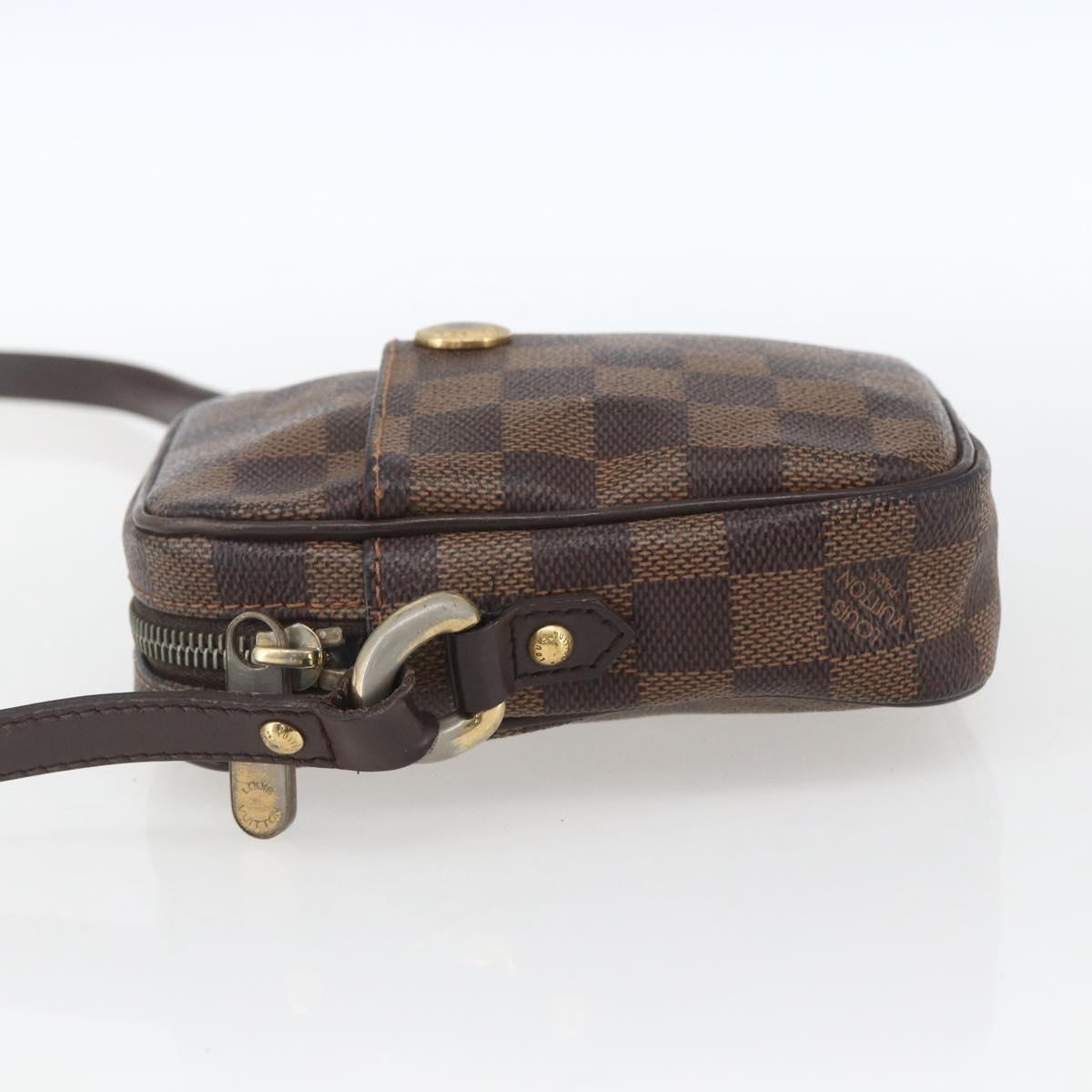 LOUIS VUITTON Damier Ebene Lift Shoulder Bag N60009 LV Auth 168376