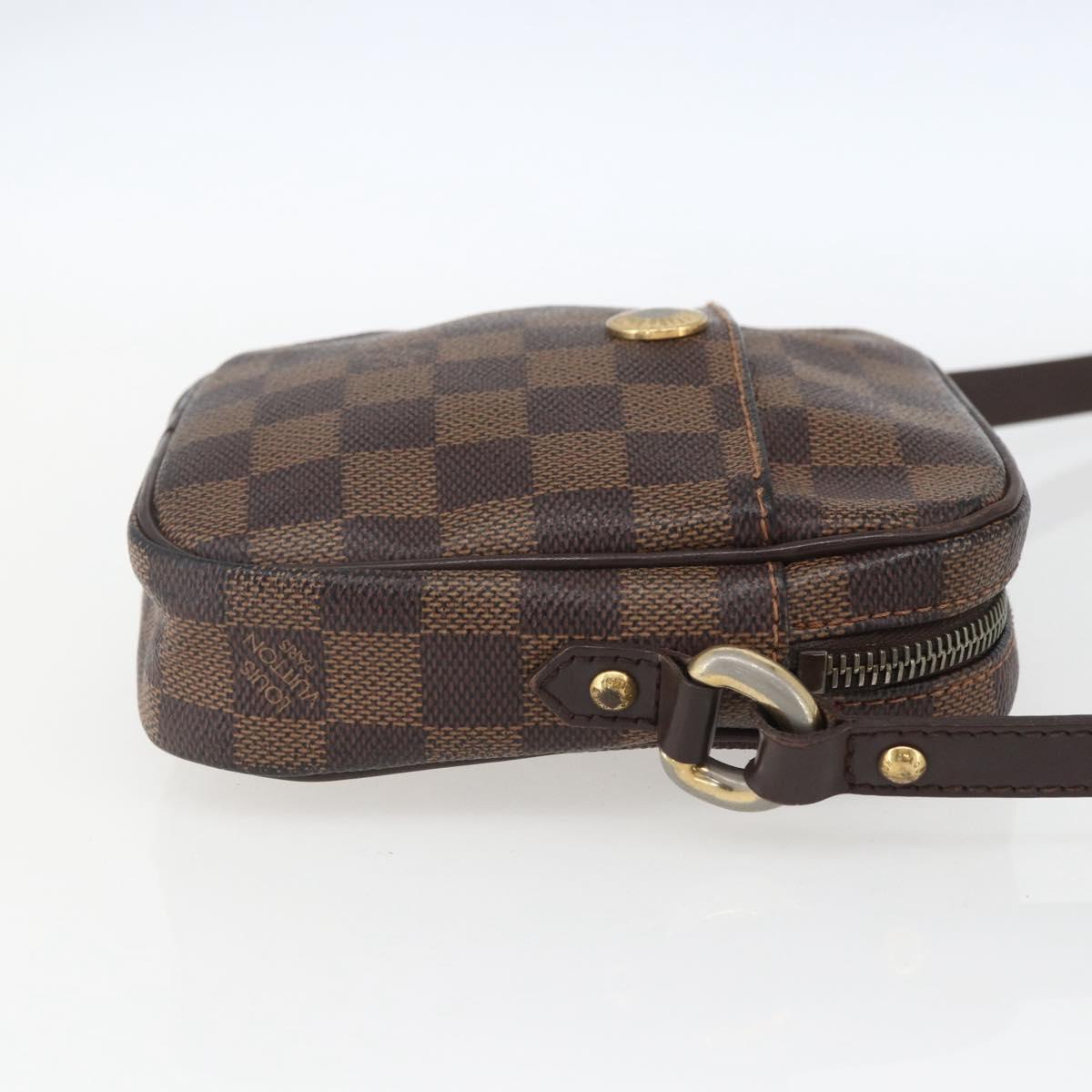 LOUIS VUITTON Damier Ebene Lift Shoulder Bag N60009 LV Auth 168376