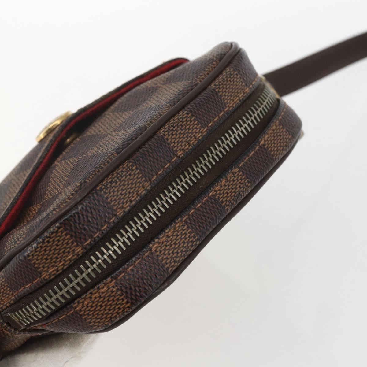 LOUIS VUITTON Damier Ebene Lift Shoulder Bag N60009 LV Auth 168376