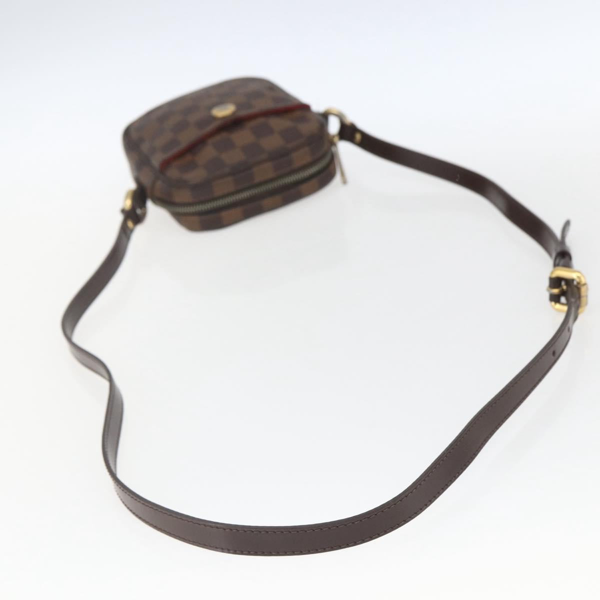 LOUIS VUITTON Damier Ebene Lift Shoulder Bag N60009 LV Auth 168376