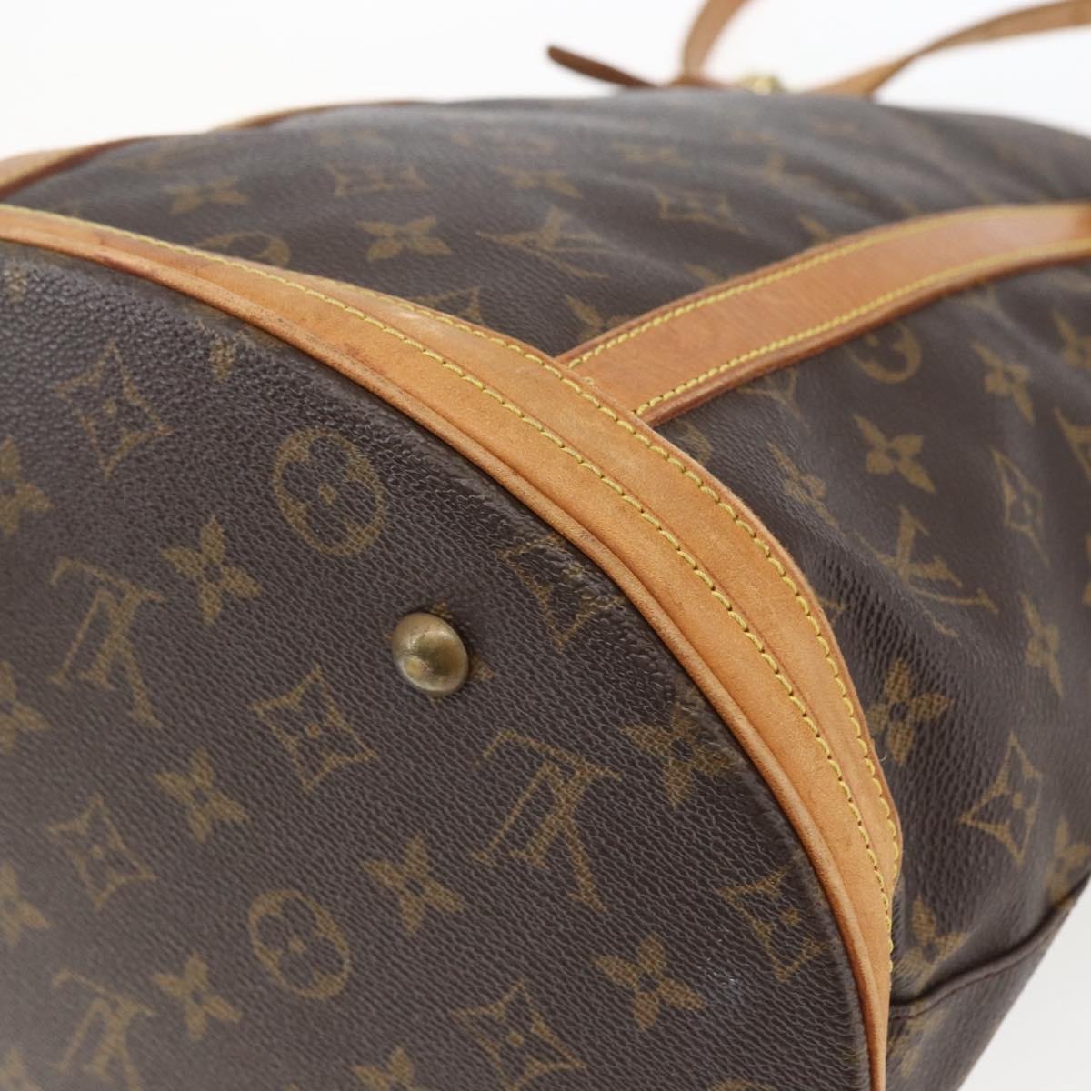 LOUIS VUITTON Monogram Bucket GM Shoulder Bag M42236 LV Auth 168384