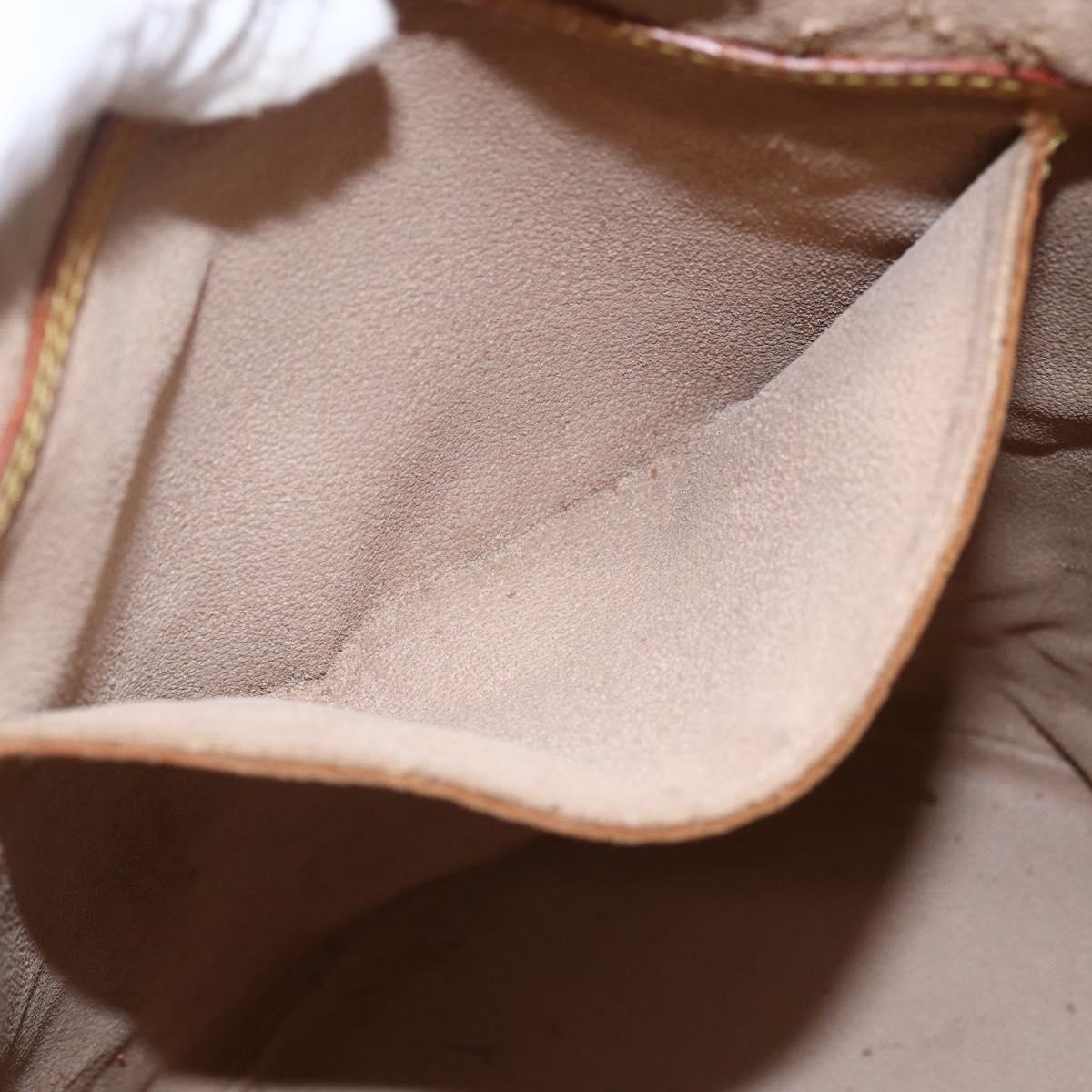 LOUIS VUITTON Monogram Bucket GM Shoulder Bag M42236 LV Auth 168384