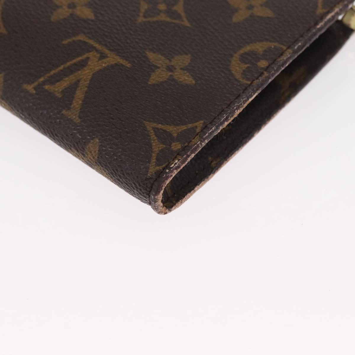 LOUIS VUITTON Monogram Bucket PM Accessory Pouch LV Auth 168392