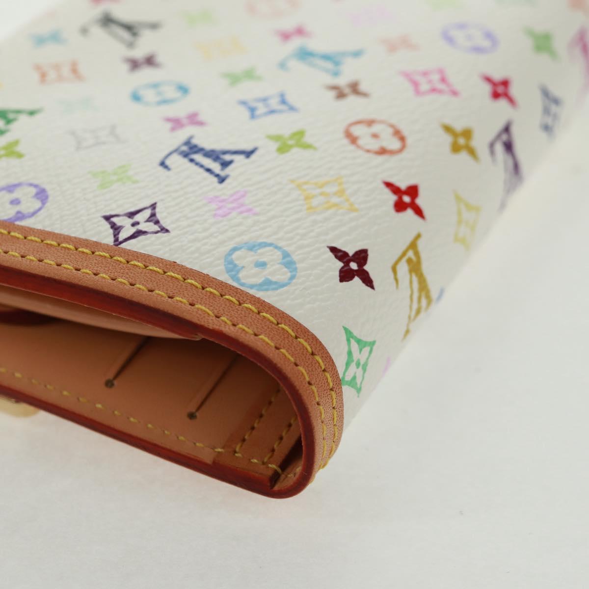 LOUIS VUITTON Multicolor Porte Tresor International Wallet M92659 Auth 168396SAV