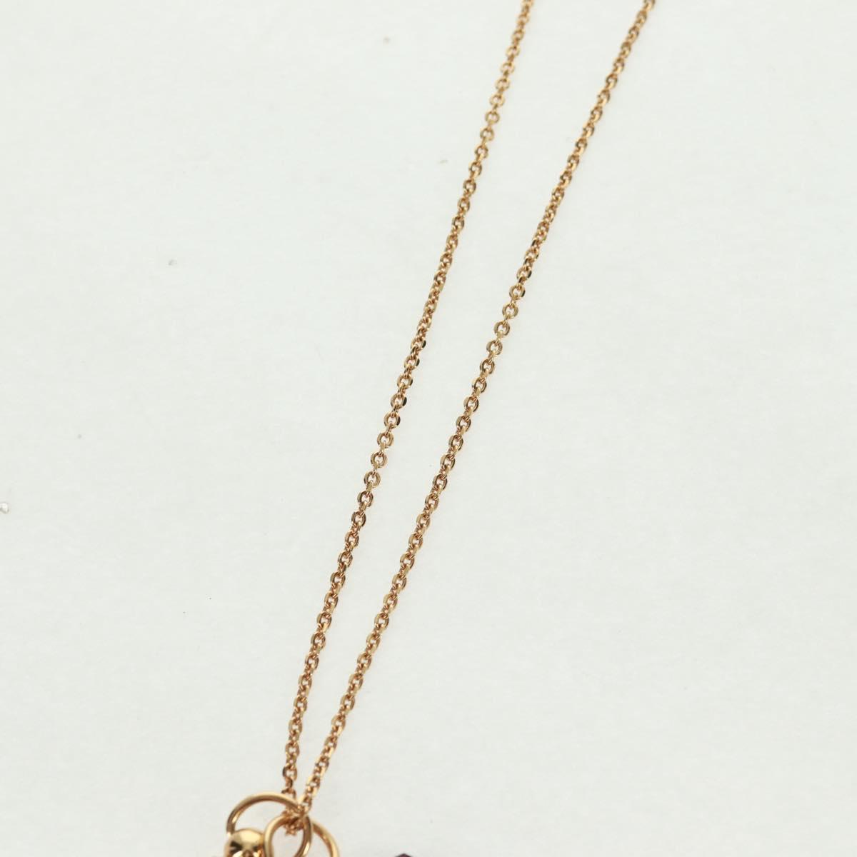 LOUIS VUITTON Nanogram Whistle Necklace metal Gold Tone M68939 LV Auth 168397M
