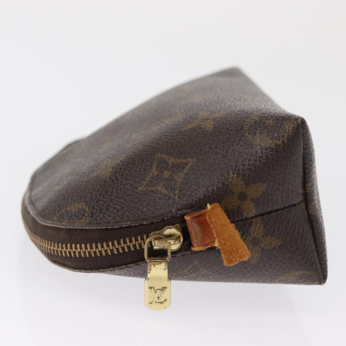 LOUIS VUITTON Monogram Pochette Cosmetic PM Pouch M43998 LV Auth 168405