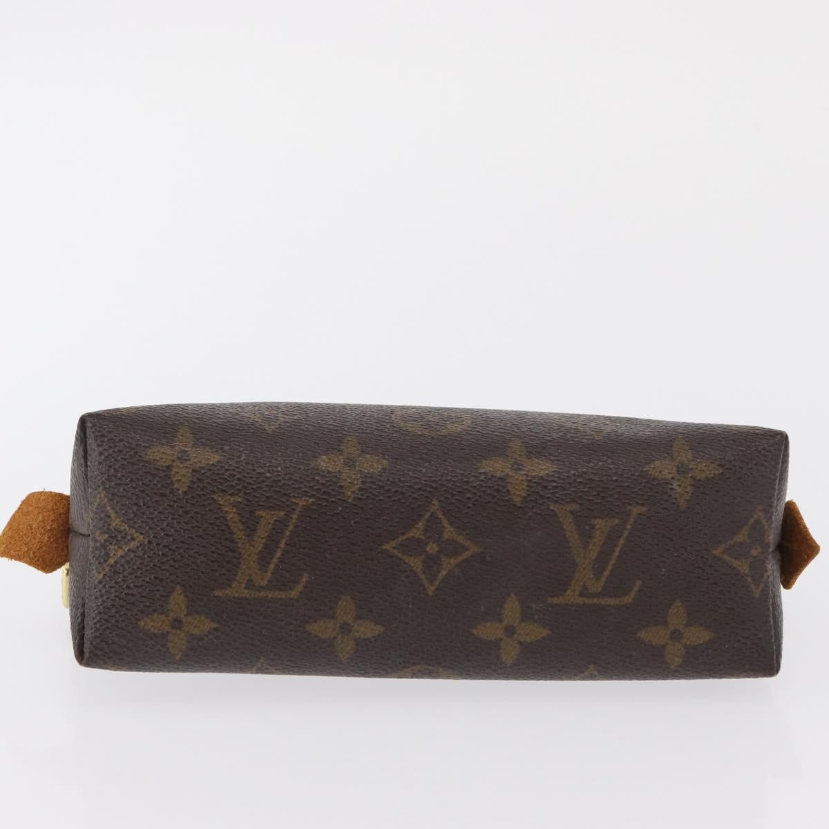 LOUIS VUITTON Monogram Pochette Cosmetic PM Pouch M43998 LV Auth 168405