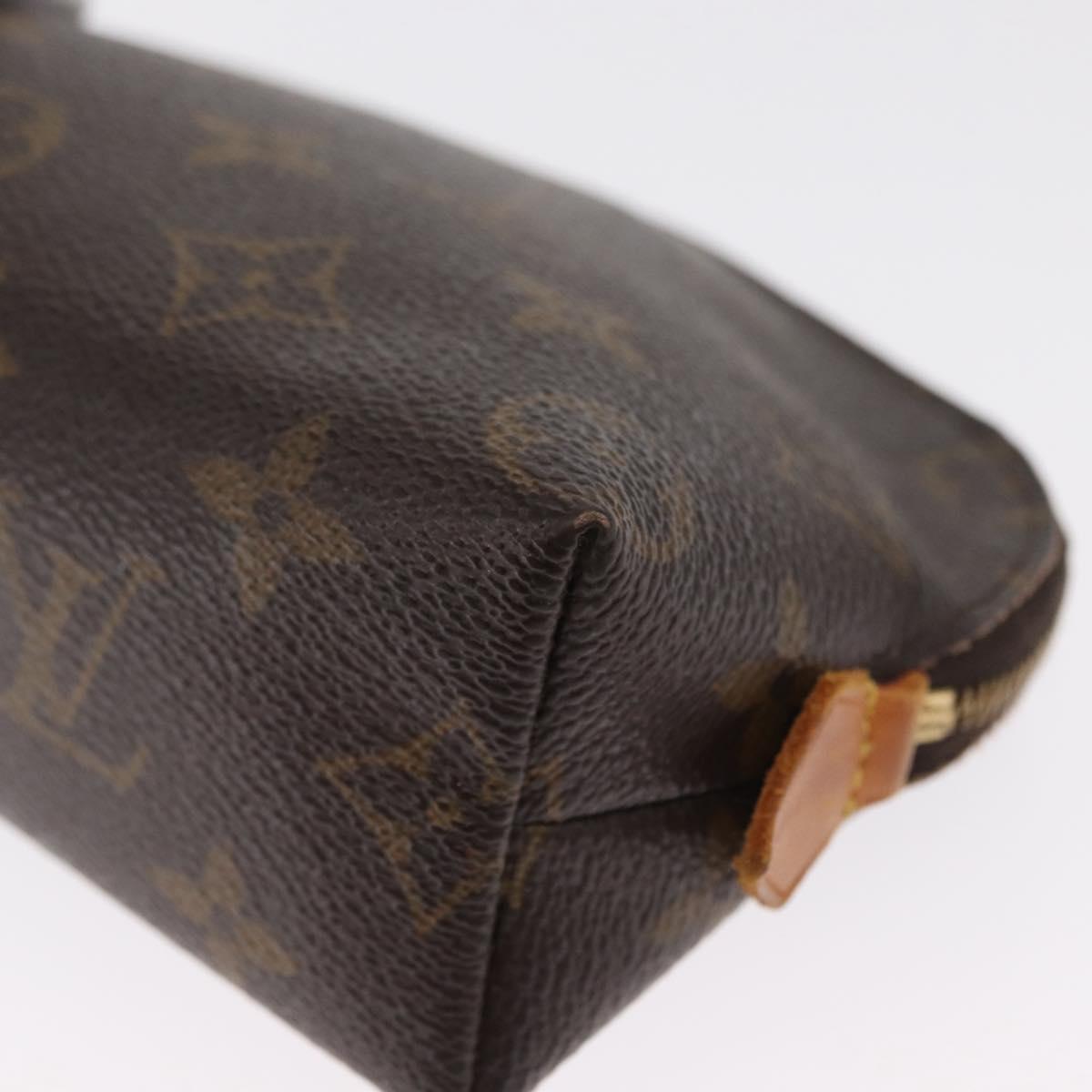LOUIS VUITTON Monogram Pochette Cosmetic PM Pouch M43998 LV Auth 168405