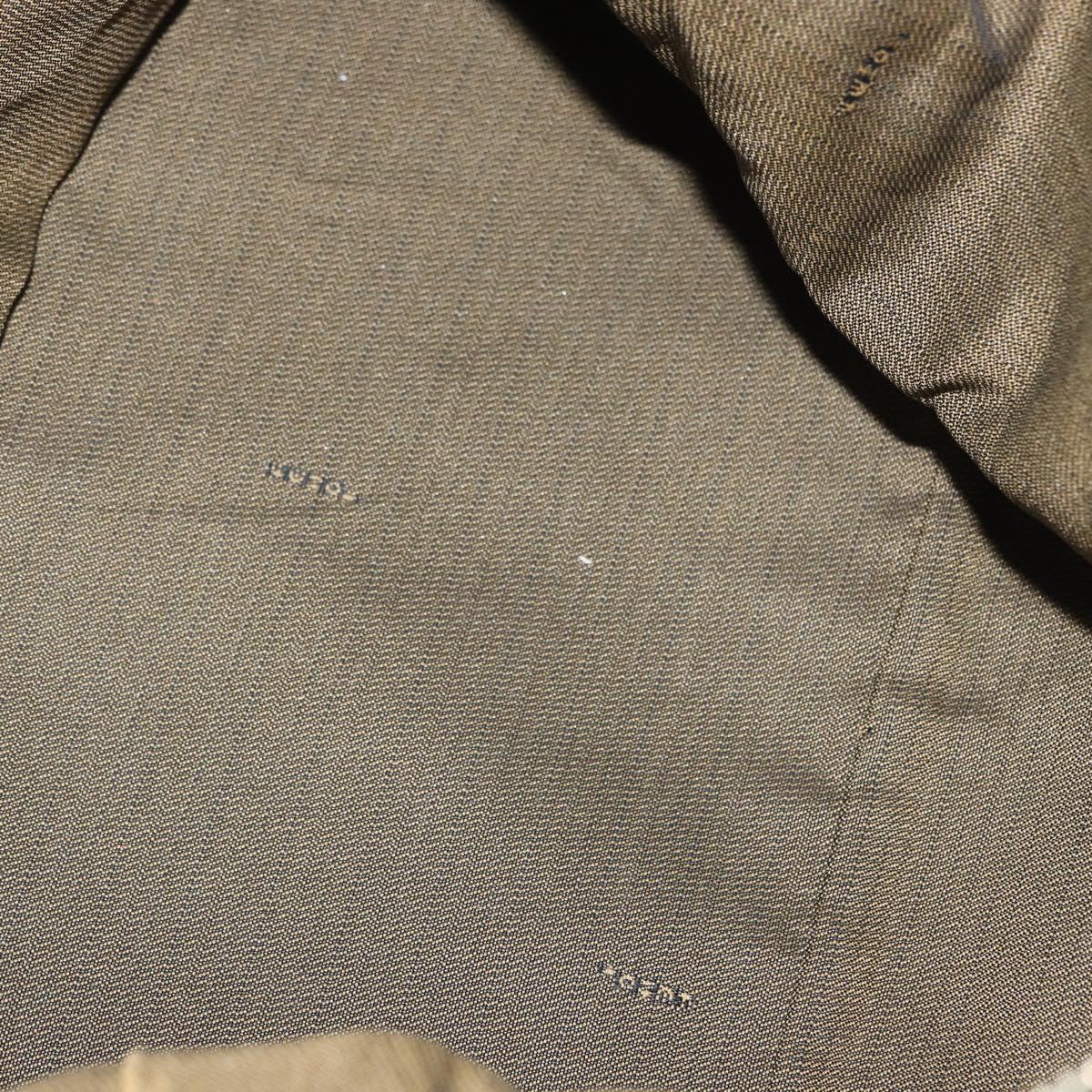 FENDI Zucca Canvas Hand Bag Black Brown Auth 168429