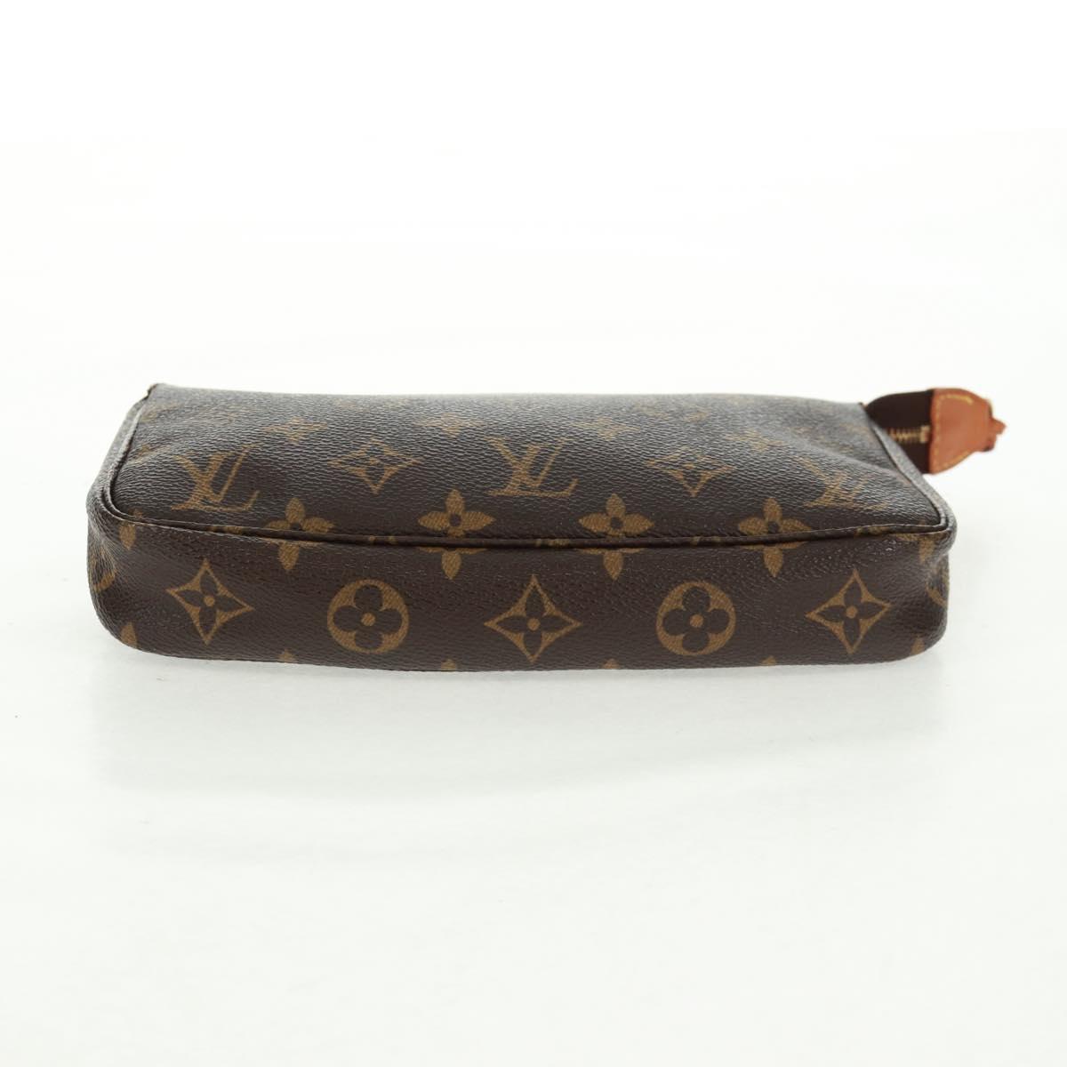 LOUIS VUITTON Monogram Pochette Accessoires Pouch M51980 LV Auth 168445