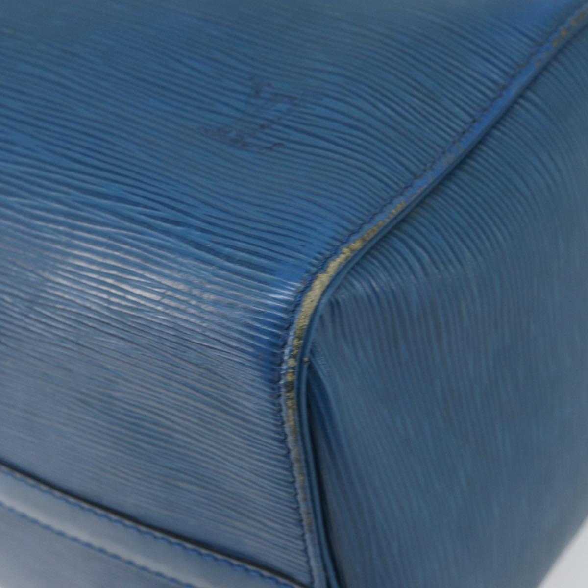 LOUIS VUITTON Epi Speedy 30 Hand Bag Toledo Blue M43005 LV Auth 168457