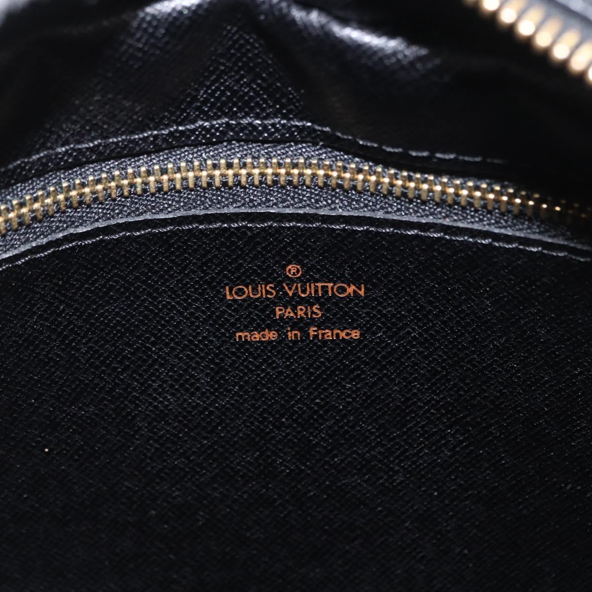 LOUIS VUITTON Epi Trocadero 23 Shoulder Bag Black M52302 LV Auth 168458