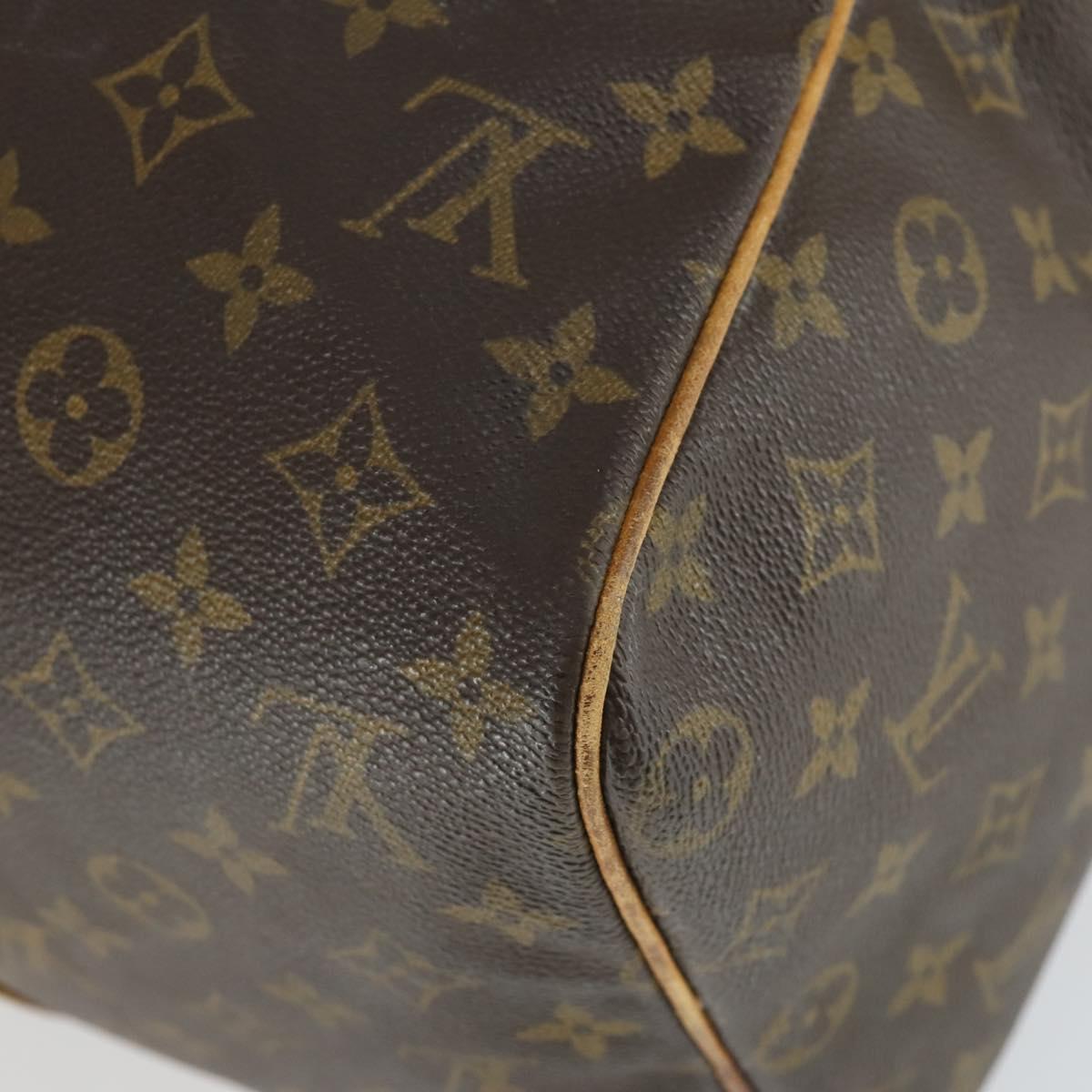 LOUIS VUITTON Monogram Sac Souple 45 Boston Bag M41624 LV Auth 168467