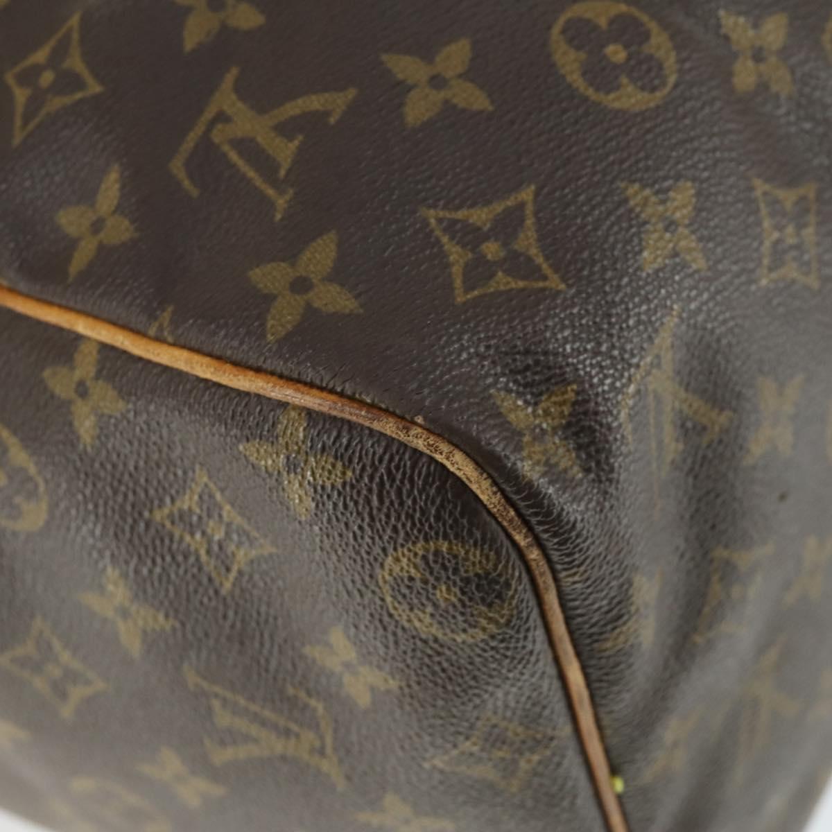 LOUIS VUITTON Monogram Sac Souple 45 Boston Bag M41624 LV Auth 168467