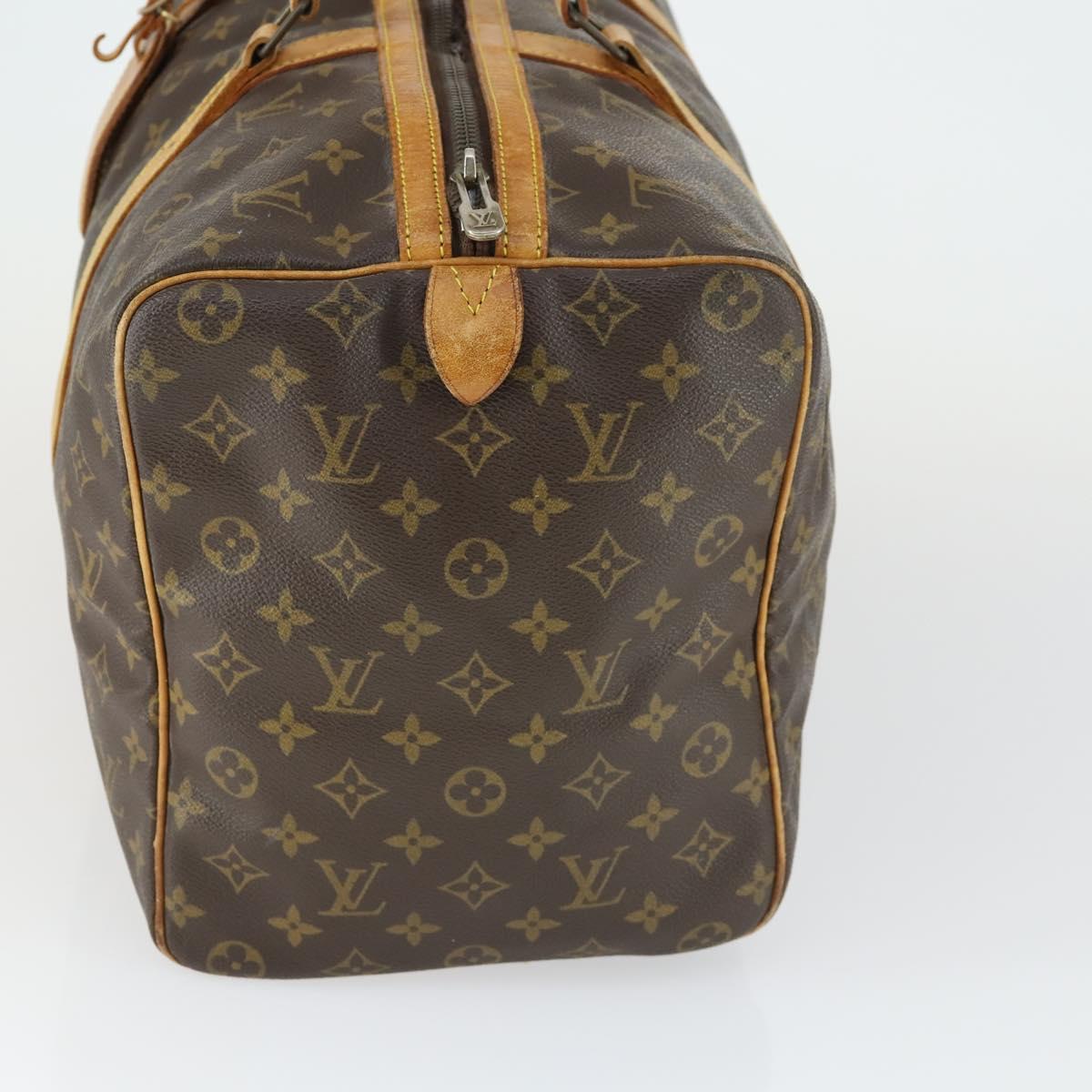 LOUIS VUITTON Monogram Sac Souple 45 Boston Bag M41624 LV Auth 168467