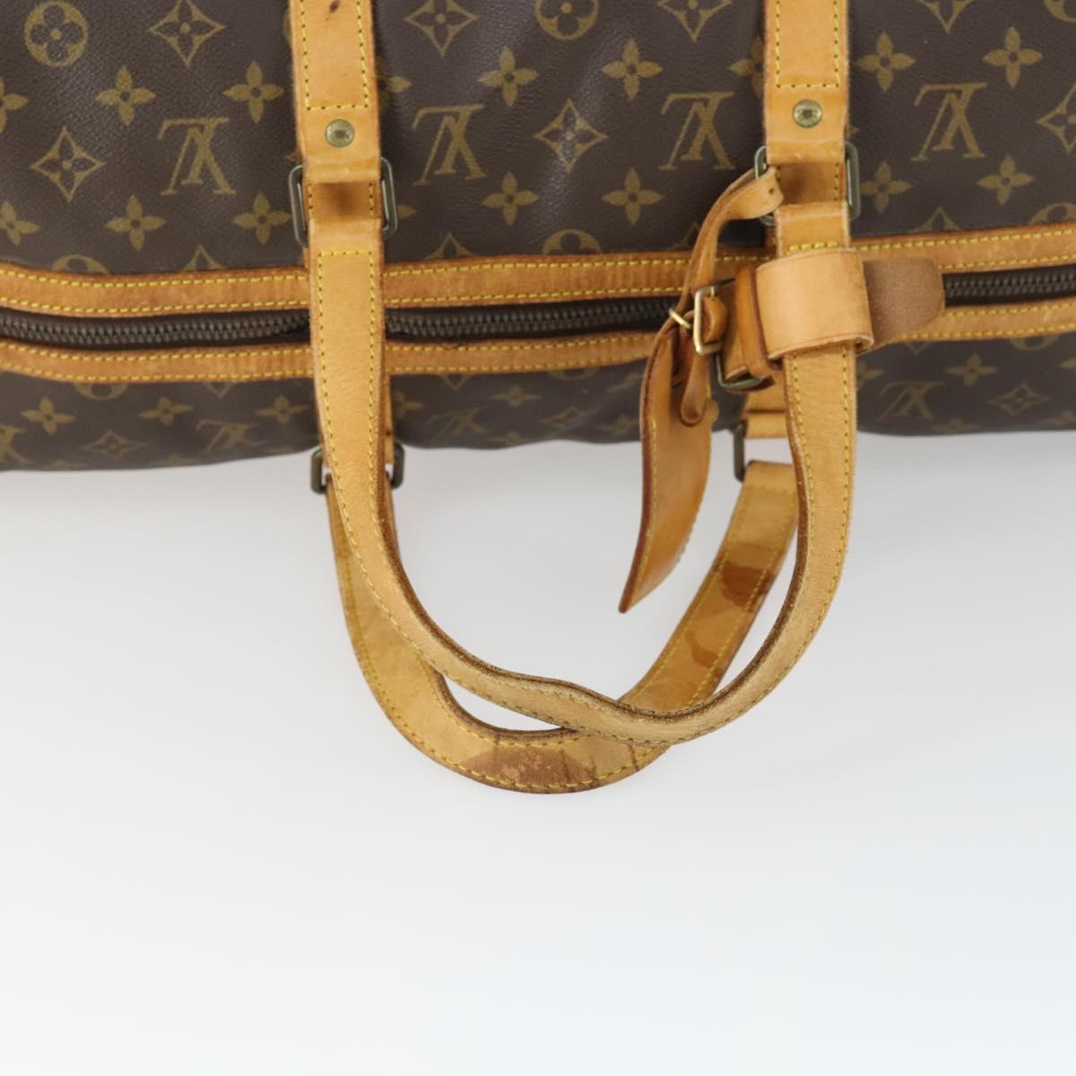 LOUIS VUITTON Monogram Sac Souple 45 Boston Bag M41624 LV Auth 168467
