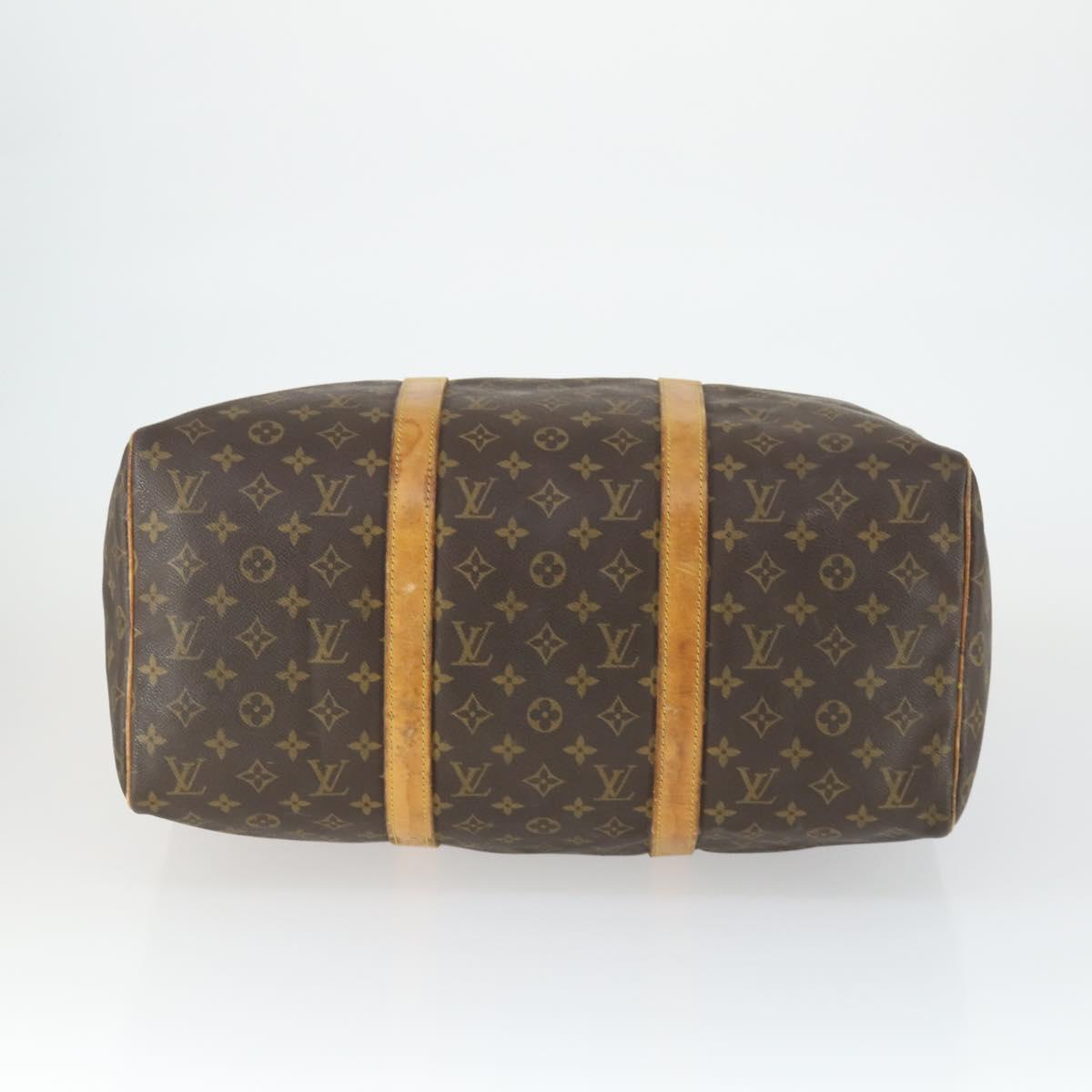 LOUIS VUITTON Monogram Sac Souple 45 Boston Bag M41624 LV Auth 168467
