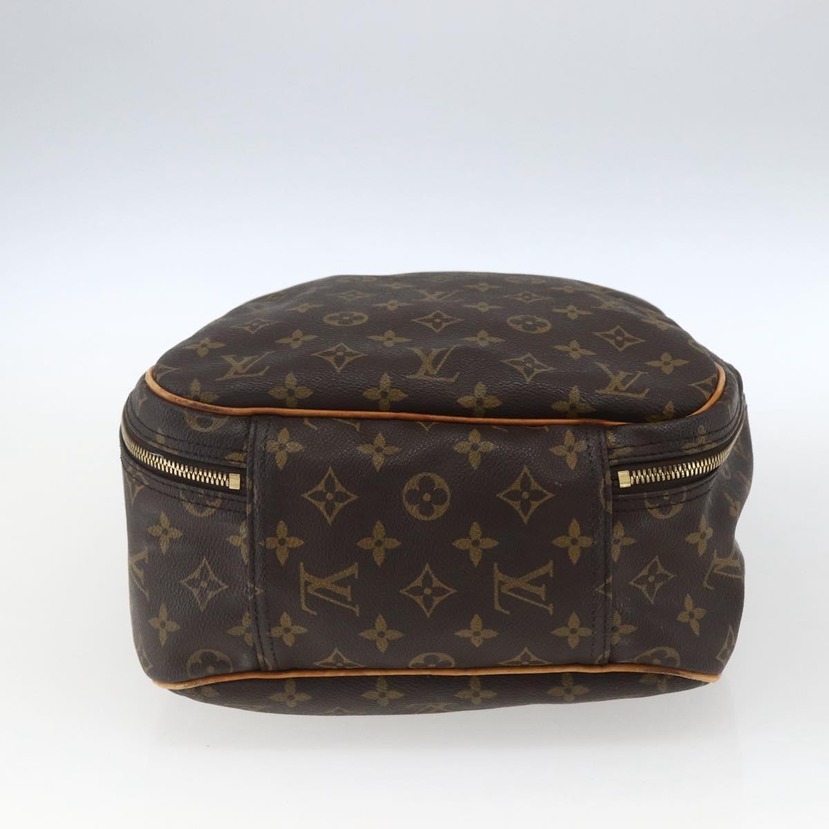 LOUIS VUITTON Monogram Excursion Hand Bag M41450 LV Auth 168470